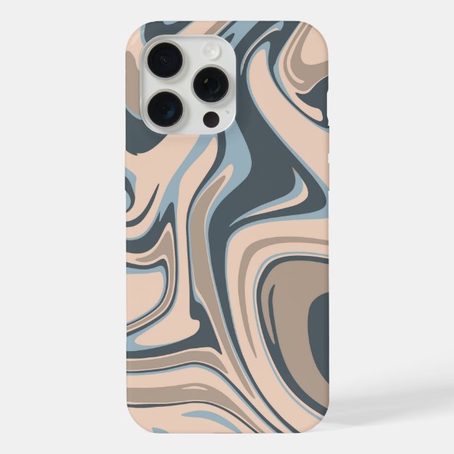 Farbkombination, Gehäuse mit weißer Farbe iPhone 15 Pro Max Hülle (Rückseite)