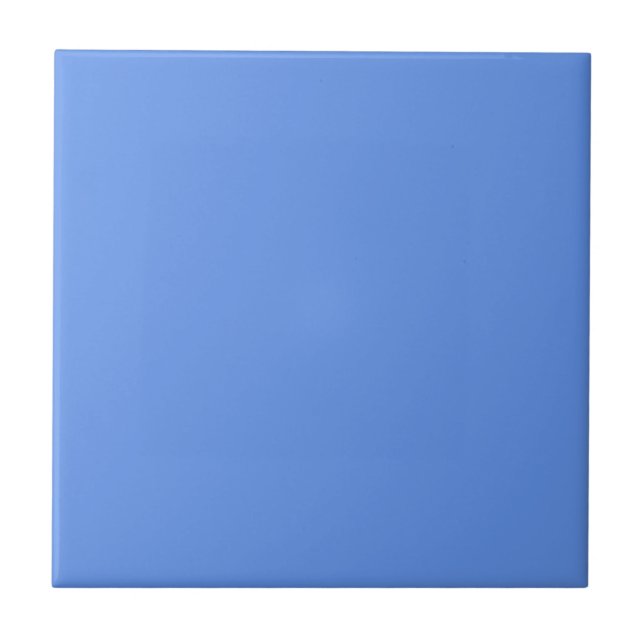 Farbkornblumenblau Fliese (Vorderseite)