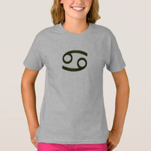 Farbkrebs auswählen Zodiac Astrologisches Zeichen T-Shirt
