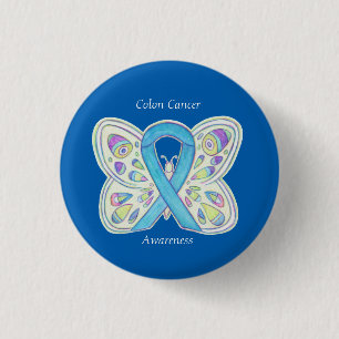 Farbkrebs-Butterfly-Sensibilisierungsband Benutzer Button