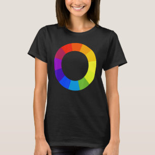 Farbkreis-Palette Künstler Maler Kunstlehrer T-Shirt