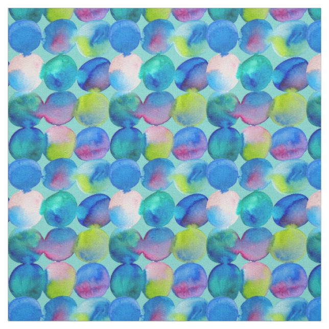 Farbkreismuster abstrakte Kunst coole Farbe Stoff (Muster)