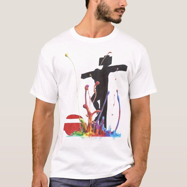 Farbkreuz T-Shirt (Vorderseite)