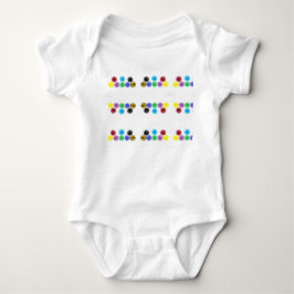 Farbkugeln Baby Strampler