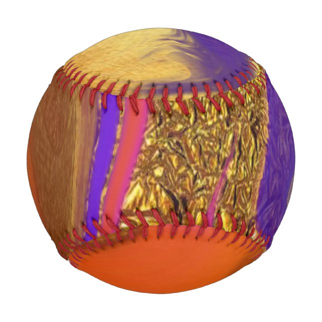 Farbkunst Baseball (Vorderseite)