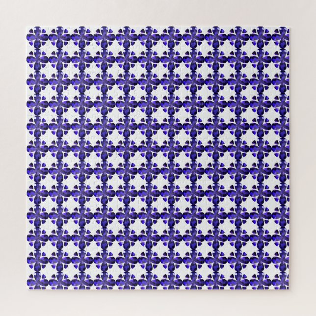 Farbkunst, blau (Vertikal)