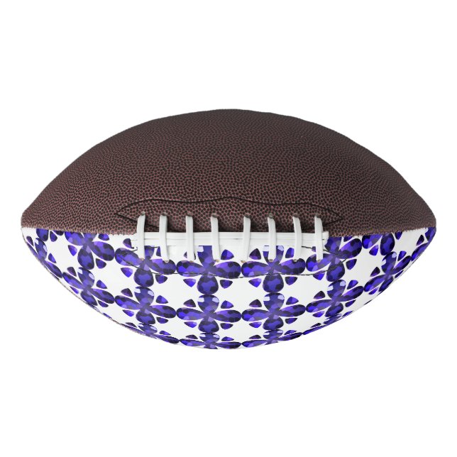 Farbkunst, blau football (Vorderseite)