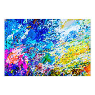 Farbkunst Fotodruck