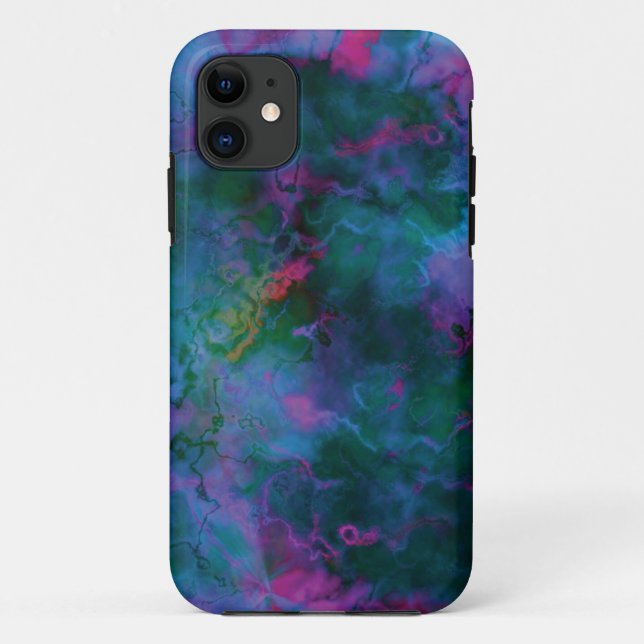 Farbkunst Marmor Case Mate Tough Apfel (Rückseite)