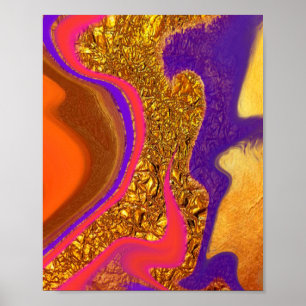 Farbkunst Poster