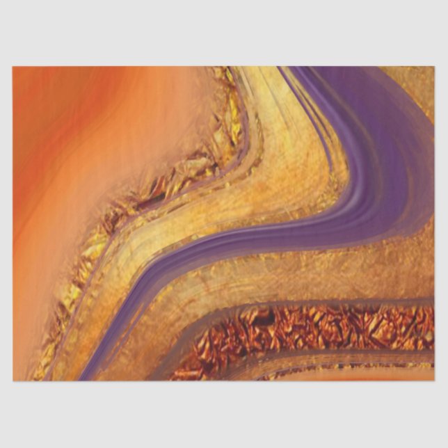 Farbkunst Seidenpapier (Vorderseite)