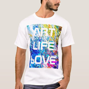 Farbkunst T-Shirt