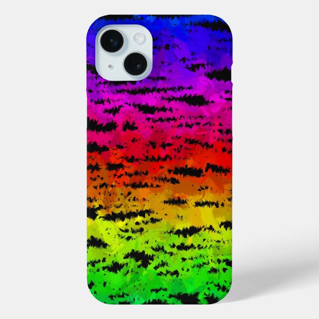 Farblich abstrakt Case-Mate iPhone hülle (Rückseite)