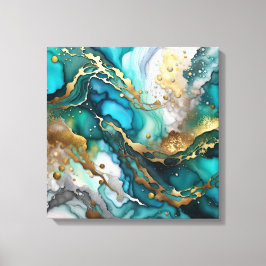 Farblich Abstrakt Leinwanddruck