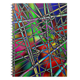 Farblich Abstrakt Notizblock