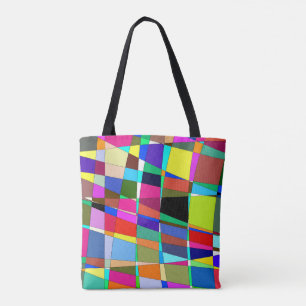 Farblich abstrakt tasche