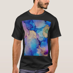 Farblich Abstrakt: Texturierte Ölgemälde. T-Shirt