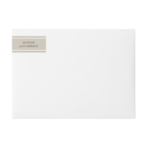 Farblich anpassbares Greige Minimalist
