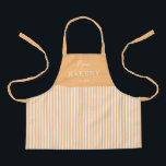 Farblich bearbeitbare Solid Stripes Kid-Schürze Schürze<br><div class="desc">Dieses schöne Design kann auf Ihre Lieblingsfarbenkombinationen zugeschnitten werden. Entsprechende Designs für Erwachsene und Junioren sind verfügbar. Macht ein großartiges Geschenk! In unserem Shop finden Sie stilvolle Schreibwaren und Geschenke: www.berryberrysweet.com.</div>