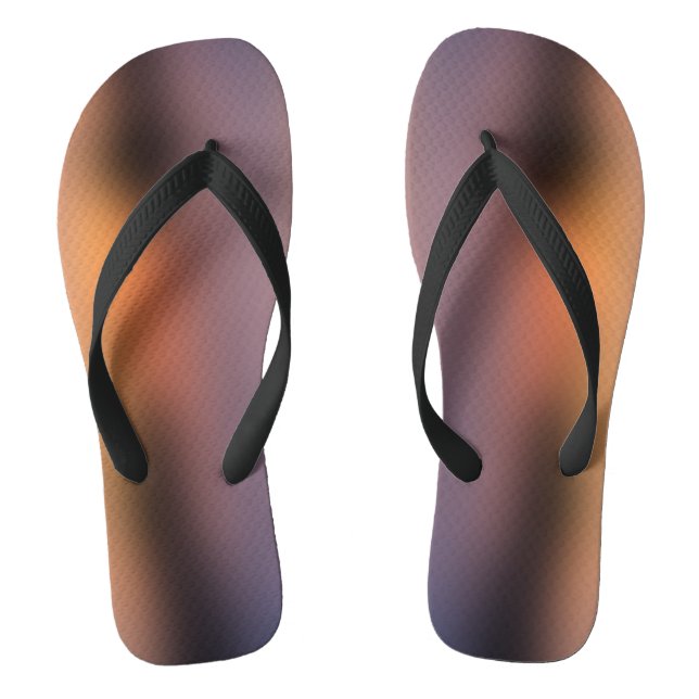Farblich erstellte Flip Flops (Fußbett)