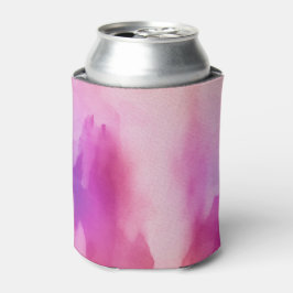 Farblich rosa und Lila Wasserfarbe Positiver Berei Dosenkühler