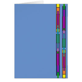 Farblich verklebtes Glas