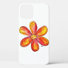 Farblich weißes Orange und Gelb Case-Mate iPhone Hülle