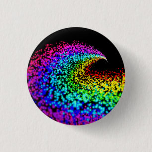 Farbliche Partikel Button