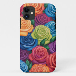 Farbliche Rose Case-Mate iPhone Hülle
