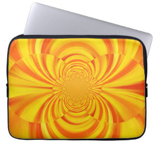 FARBLICHER FARBE RAINBOW Swirl Abstrakte Kunst Laptopschutzhülle