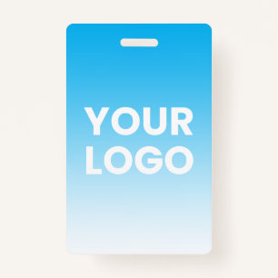 Farblicher Hintergrund   Weiße Farbe und Ihr Logo Ausweis