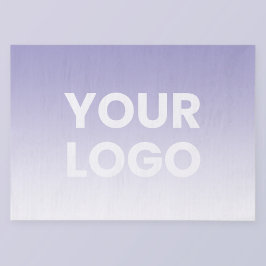 Farblicher Hintergrund | Weiße Farbe und Ihr Logo Seidenpapier