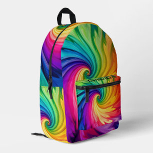 Farblicher Name des Wirts Bedruckter Rucksack