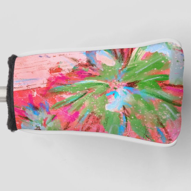 Farblicher Spaß Golf Headcover (Vorderseite)