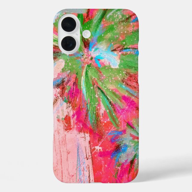 Farblicher Spaß iPhone 16 Plus Hülle (Rückseite)