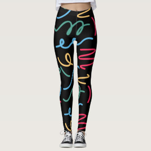 Farbliches Muster Leggings