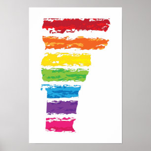 Farblinien Poster