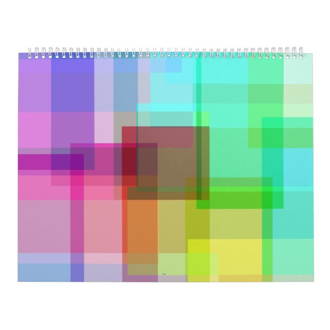Farblos nahtlos abstrakt kalender (Titelbild)