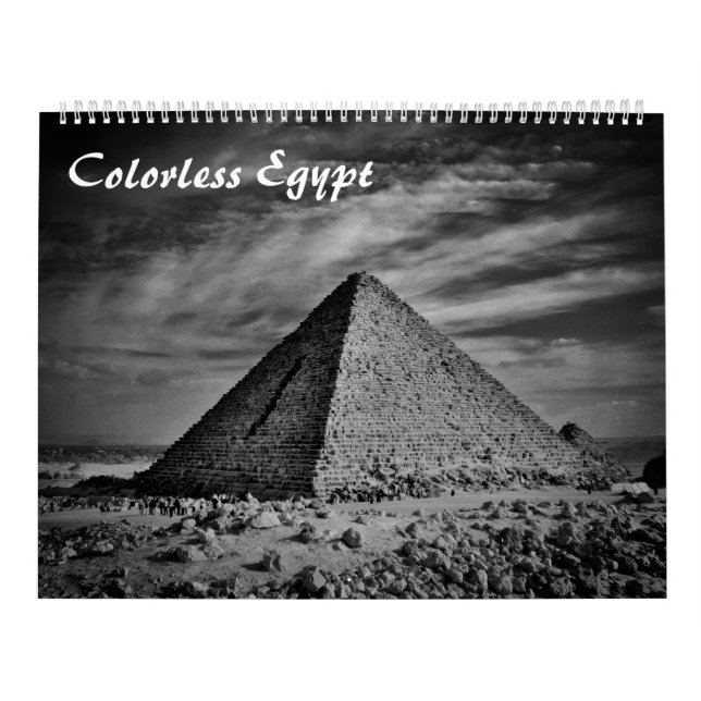 Farbloses Ägypten Kalender (Titelbild)
