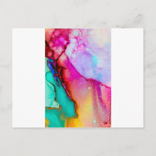 Farbmashup Postkarte