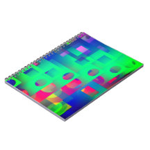 Farbmischung in Rechtecke mit langweilig, blau...