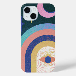 Farbmond-Auge-Bogen-Symbol-Kunst Case-Mate iPhone Hülle