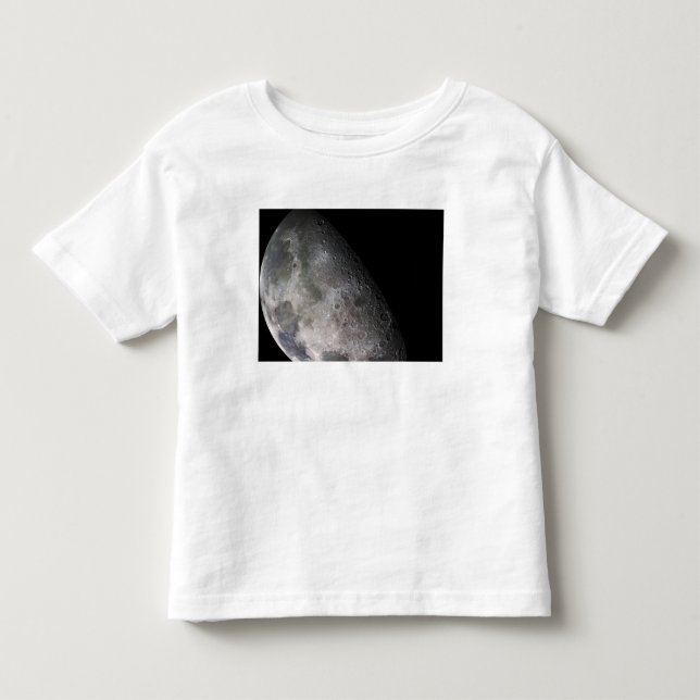 Farbmosaik des Mond der Erde Kleinkind T-shirt (Vorderseite)
