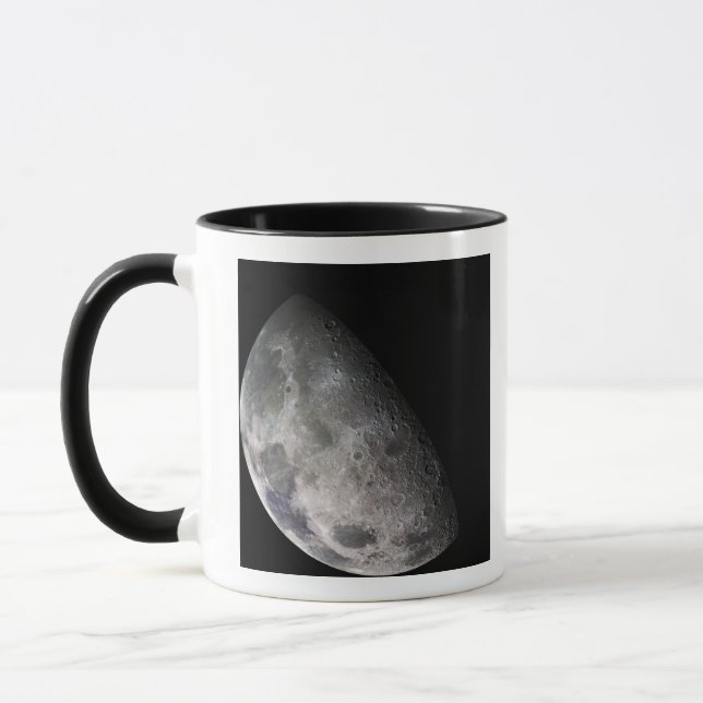 Farbmosaik des Mond der Erde Tasse (Links)