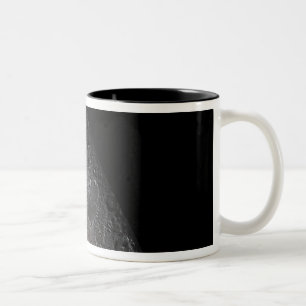 Farbmosaik des Mondes der Erde Zweifarbige Tasse