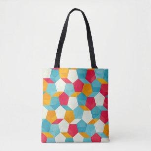 Farbmosaikmuster Tasche