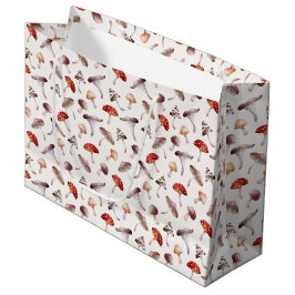 Farbmushroom-Muster Geschenktasche Große Geschenktüte