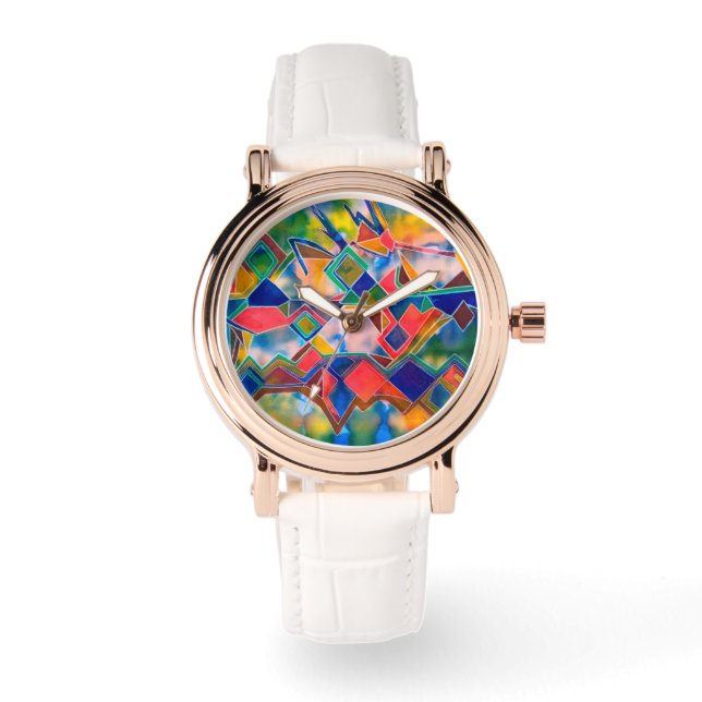 Farbmuster Armbanduhr (Vorderseite)