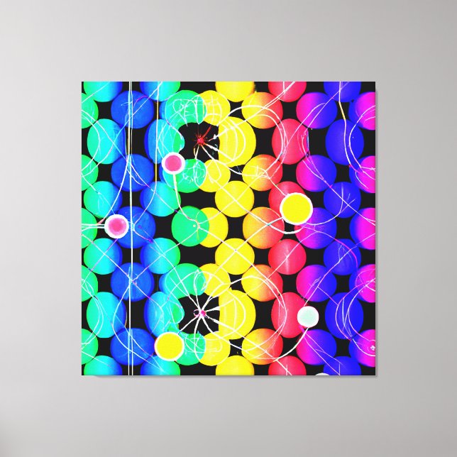 Farbmuster Leinwanddruck (Vorderseite)