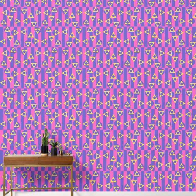 Farbmuster Tapete (Hausflur)